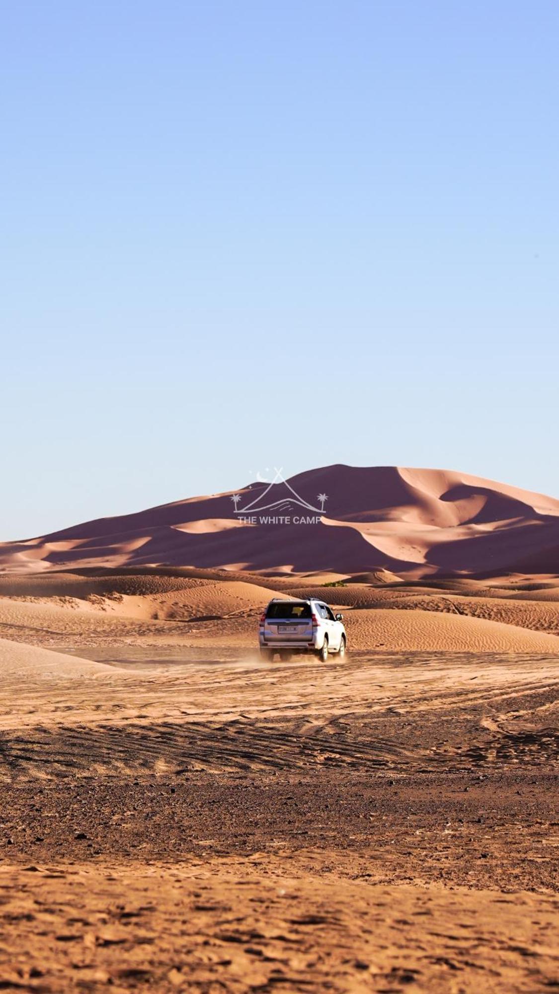 The White Camp - Your Merzouga Luxury Desert Camp & Erg Chebbi Dunes Camel Riding Zewnętrze zdjęcie